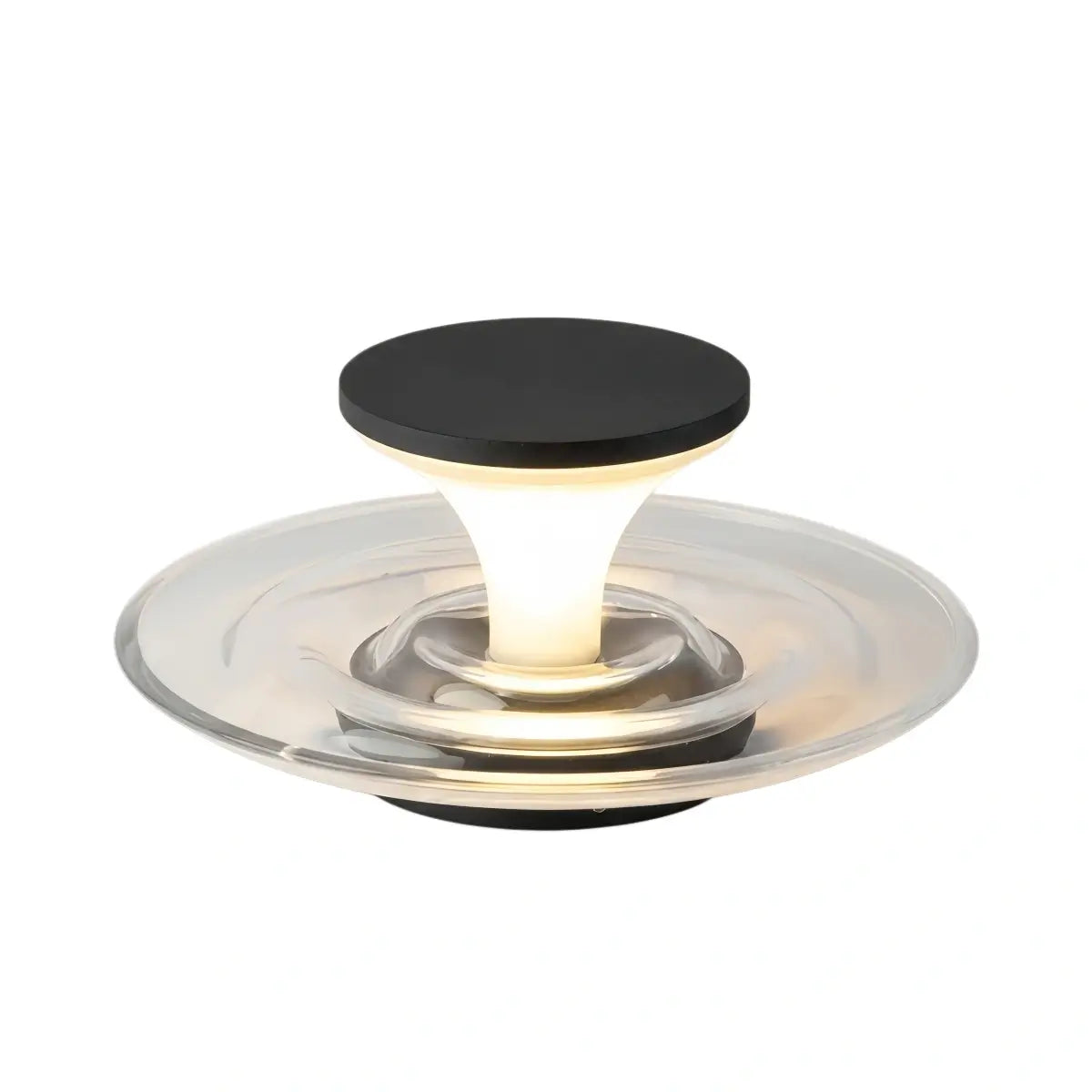 Stellar Modern Solar Outdoor Ground Lamp - Round